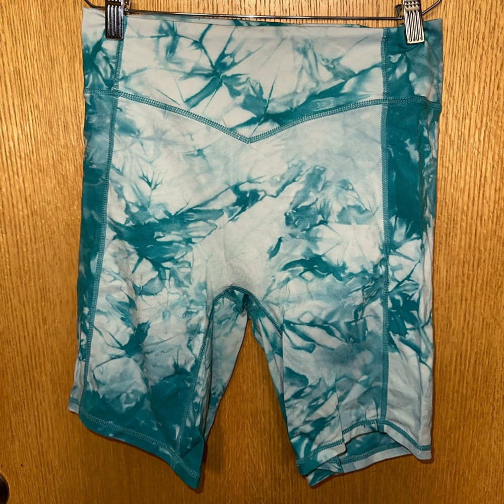 Balance Athletica/Vitality tie dye shorts